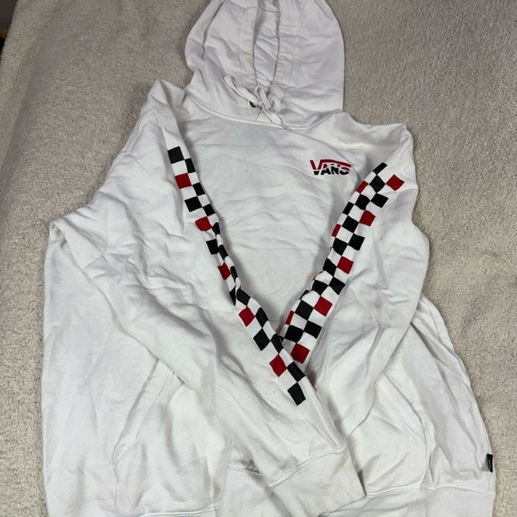 Vans Other - Vans White Checkered Men's Sweater